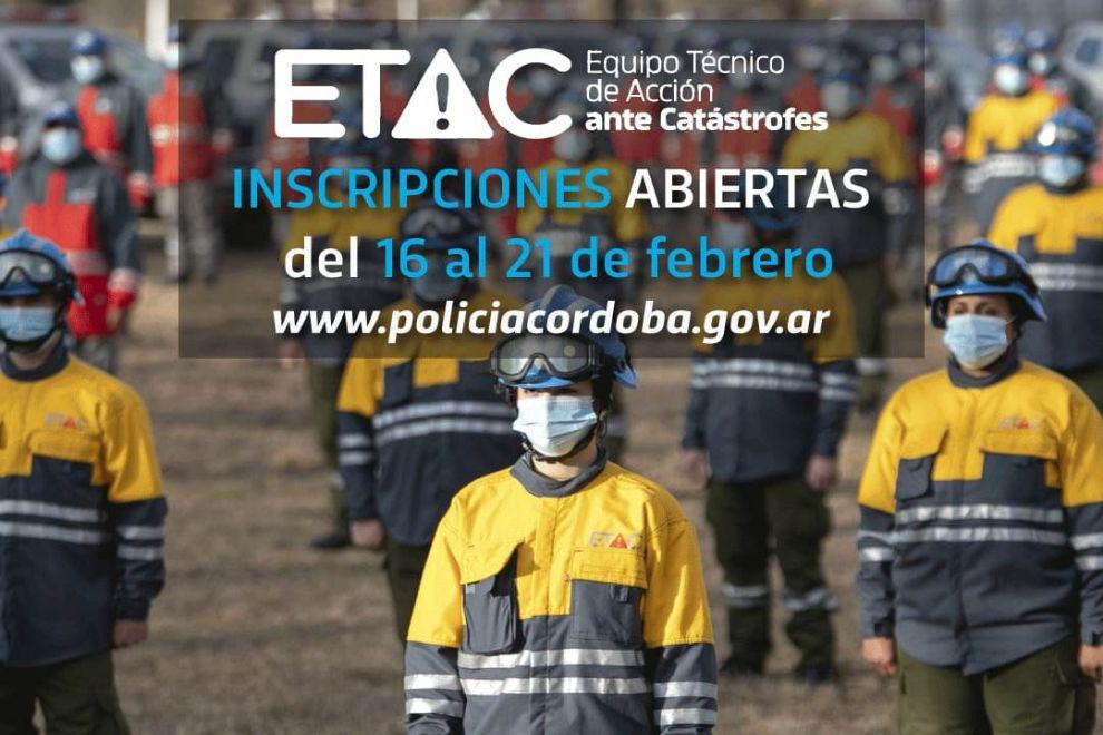 Convocatoria para ETAC