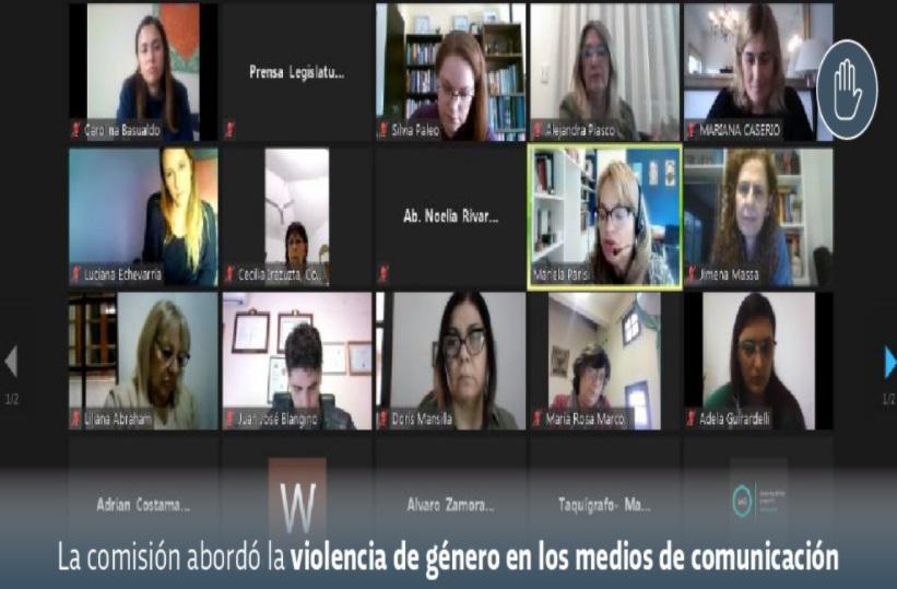 Comisión de Equidad abordó la desigualdad de género en los medios