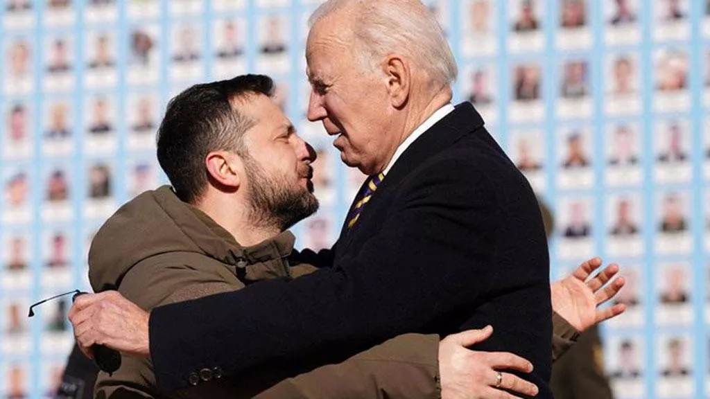 Zelenski y Biden