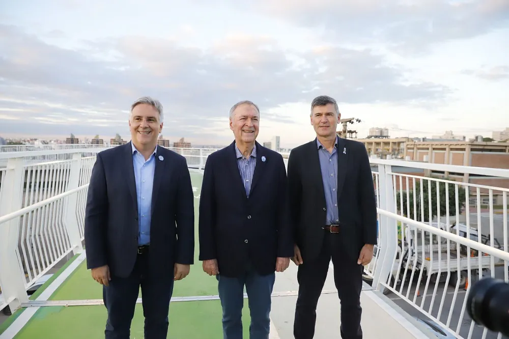 ciclovía elevada schiaretti , llaryora, passerini