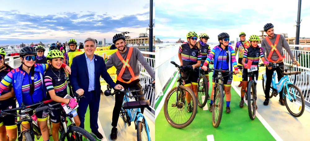 ciclovía elevada llaryora