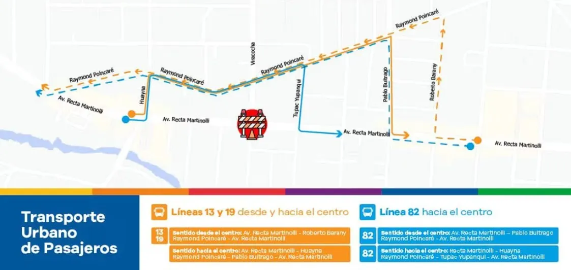 corte transporte urbano