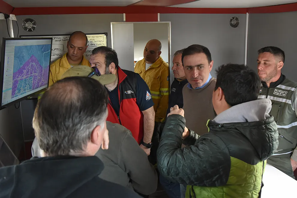 incendio en cerro Uritorco