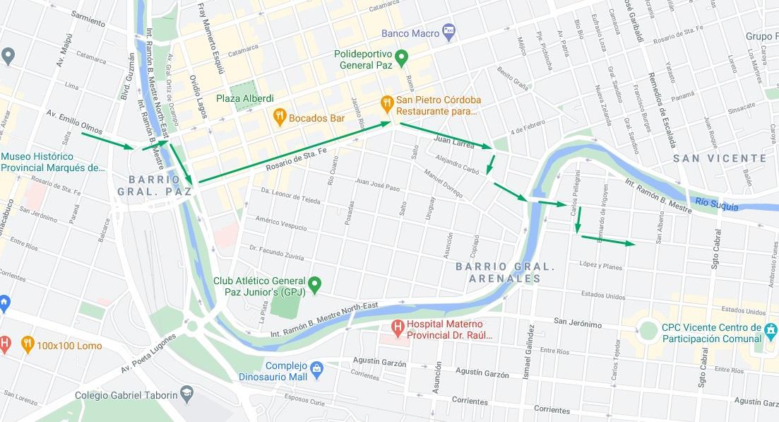 Terminal cambios de recorrido de transporte 01