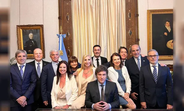 el gabinete de Milei