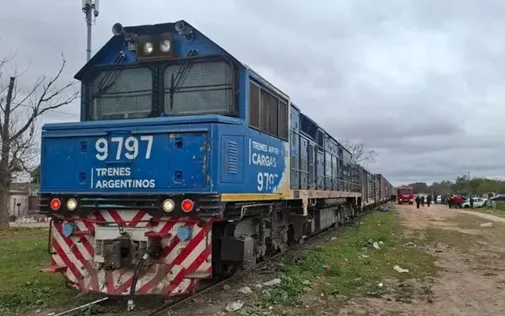 un tren de cargas