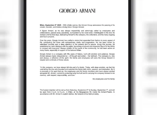 Giorgio Armani