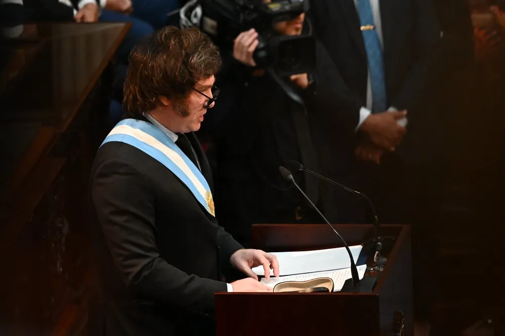 javier milei 3- apertura de sesiones - 2024