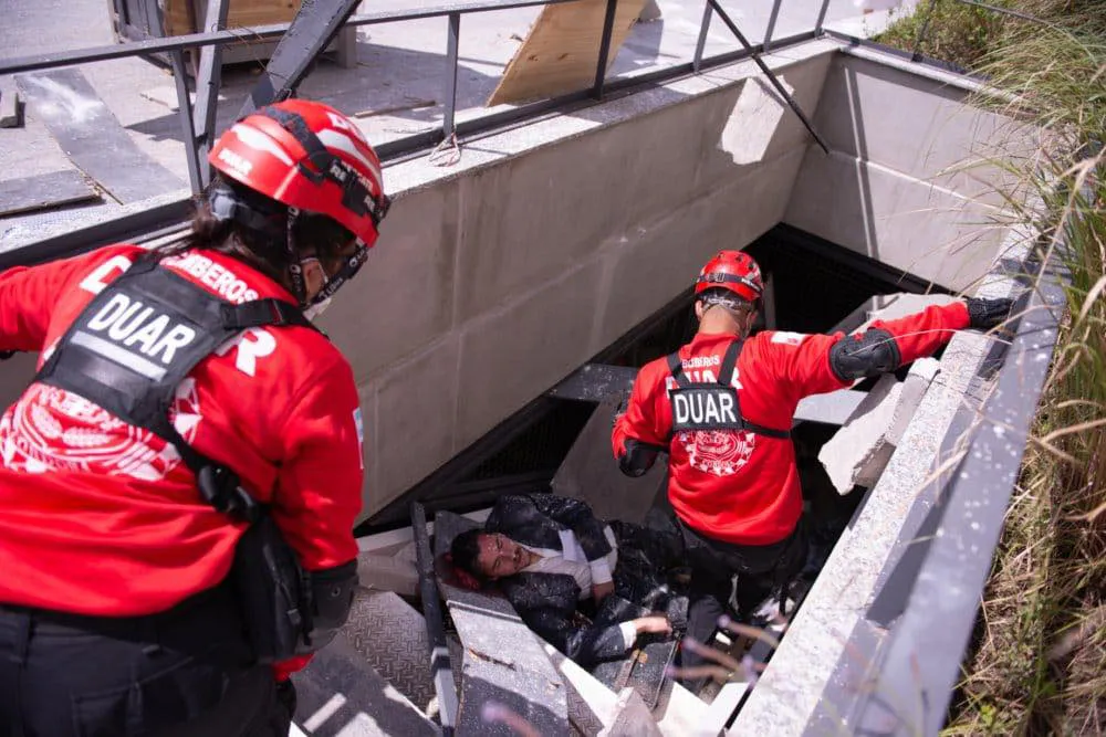 simulacro de emergencia