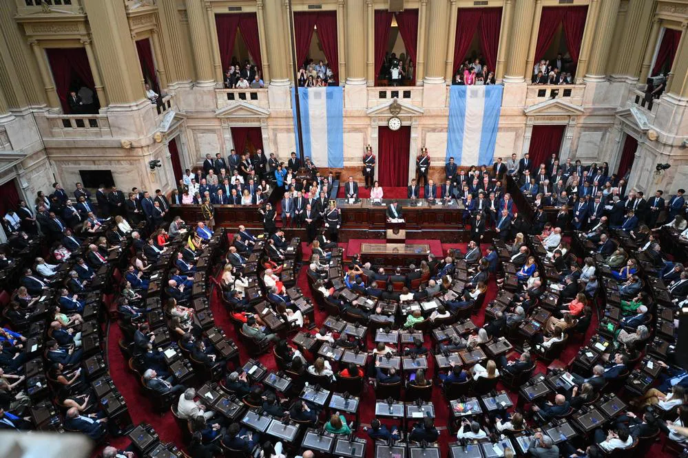 EL OBJETIVO FOTO MILEI ASAMBLEA LEGISLATIVA TELAM 1