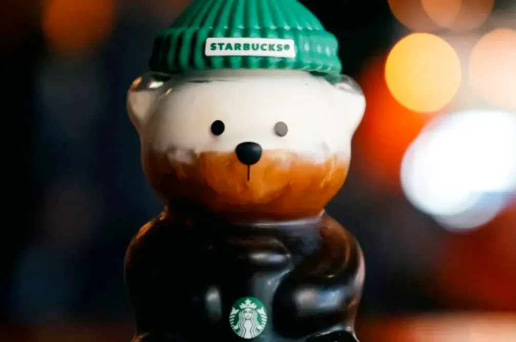 Starbucks vaso oso