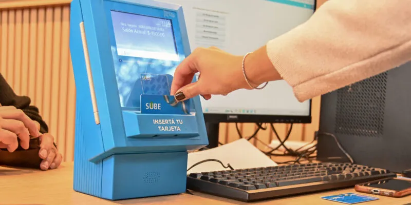 la tarjeta Sube