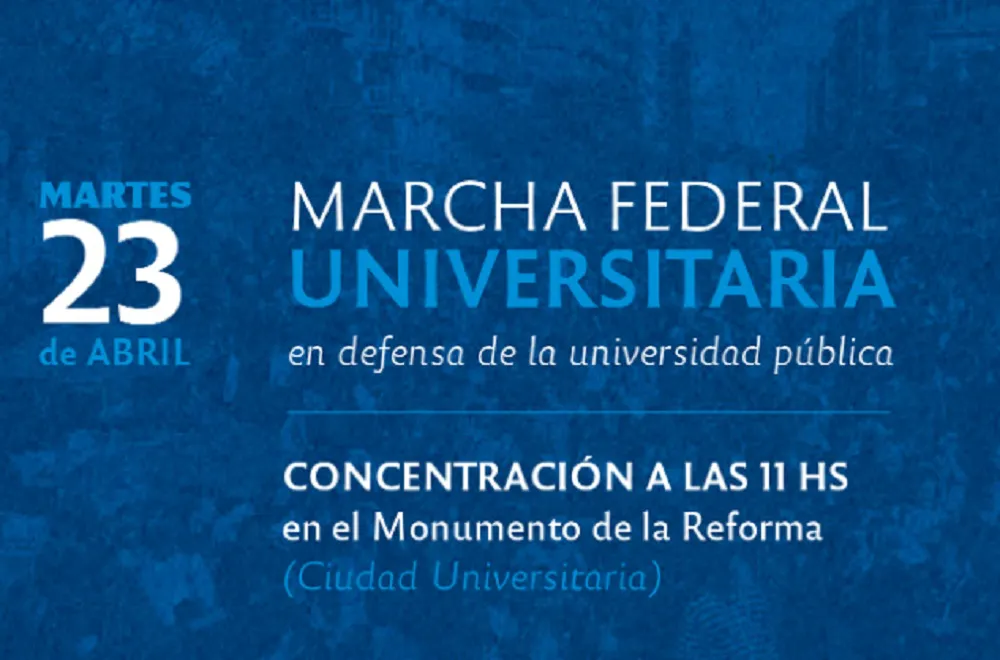marcha federal universitaria