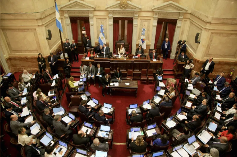 Senado de la Nación sesion DNU