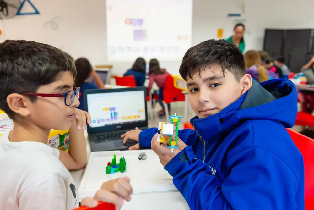 club de robótica con Lego