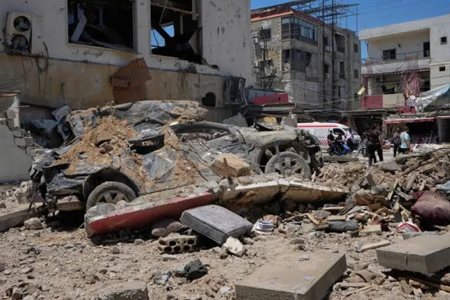 Ataque israelí en el sur de Líbano