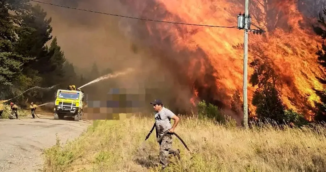 incendios en El Bolsón
