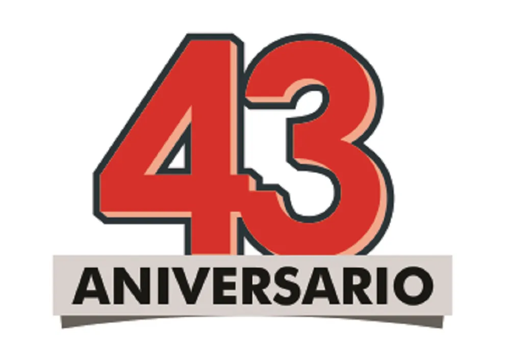 LOGO 43 ANIVERSARIO