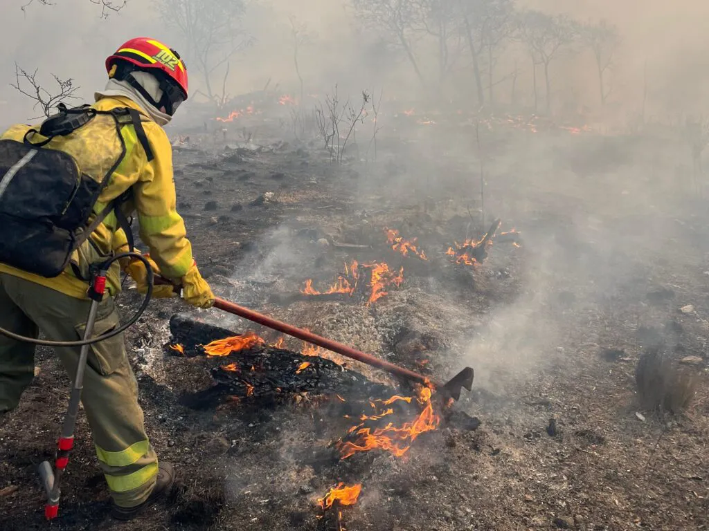 riesgo de incendios extremo