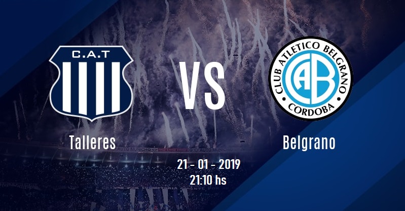 Clásico cordobés Talleres y Belgrano juegan este lunes en el Kempes