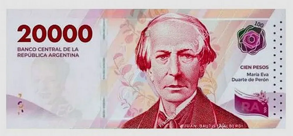 EL OBJETIVO FOTO BILLETE 20 MIL NA