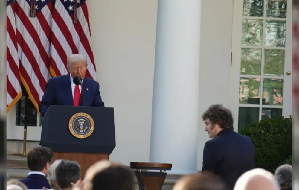 Milei con Trump