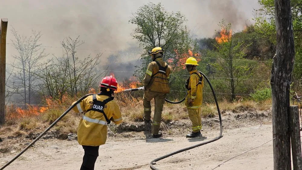 EL OBJETIVO FOTO INCENDIO FORESTAL BOMBEROS