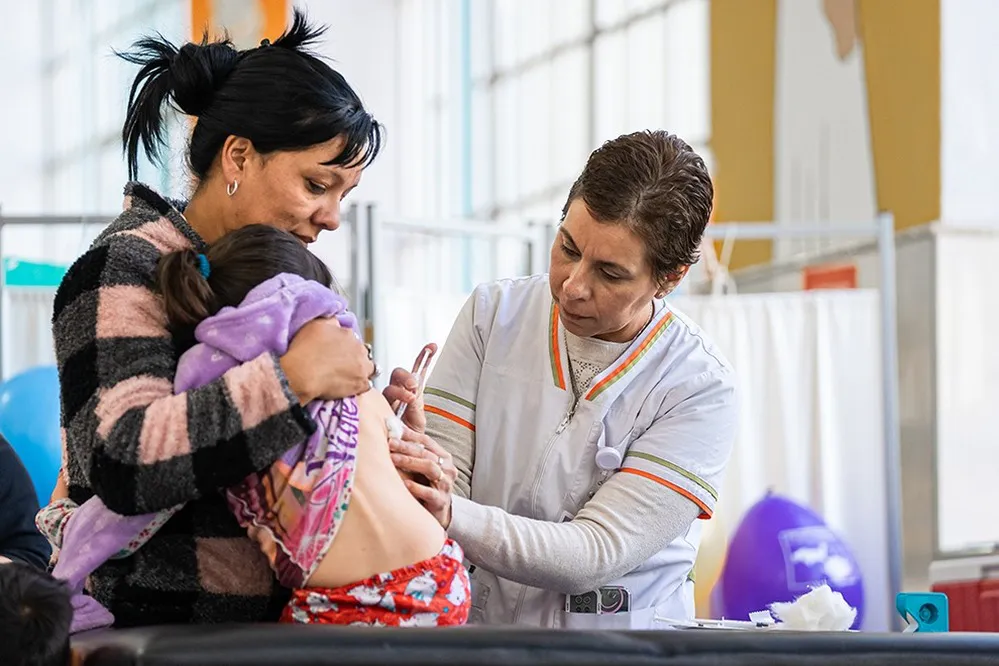 EL OBJETIVO FOTO POLIO VACUNACION