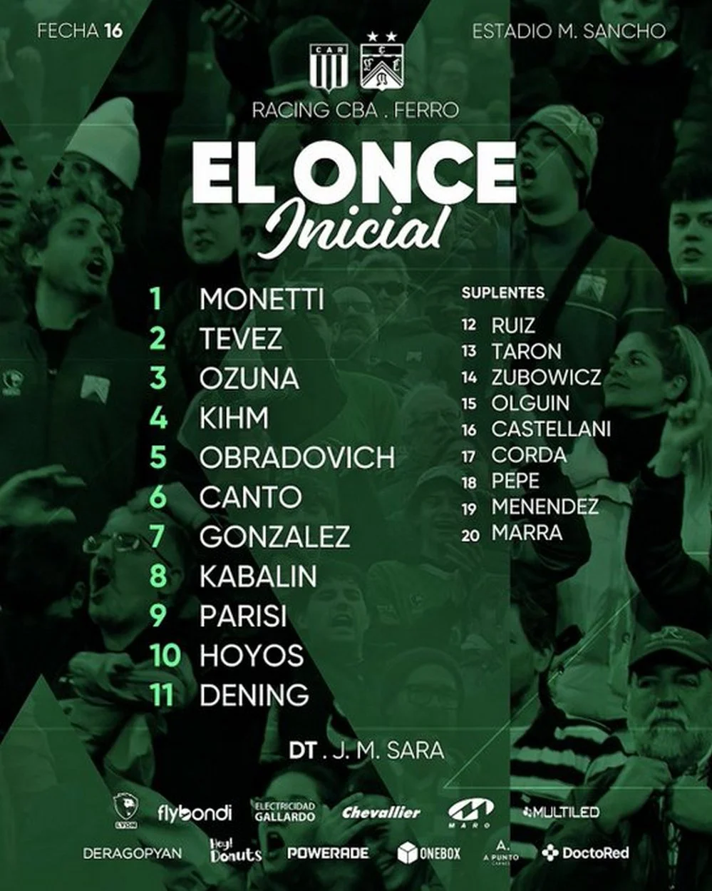 EL OBJETIVO FOTO RACING CBA FERRO FORMACION X FERRO