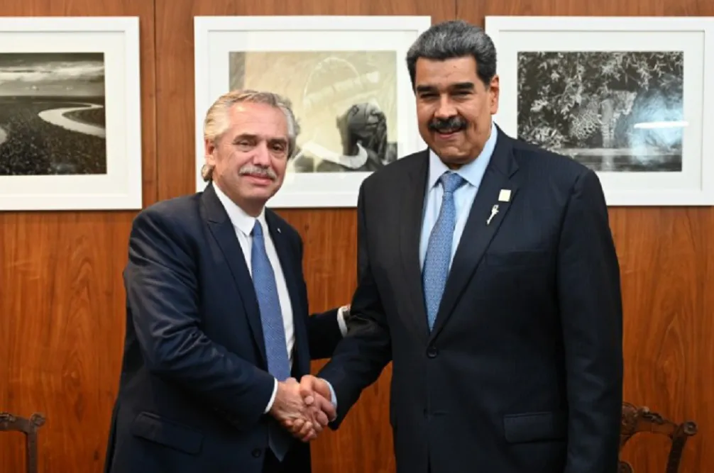 Alberto Fernández se reunió con Maduro