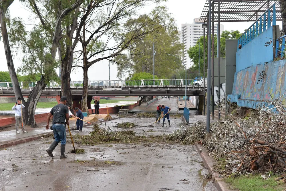 tormenta en Córdoba