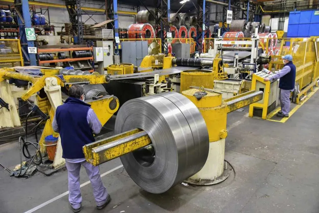 producción industrial