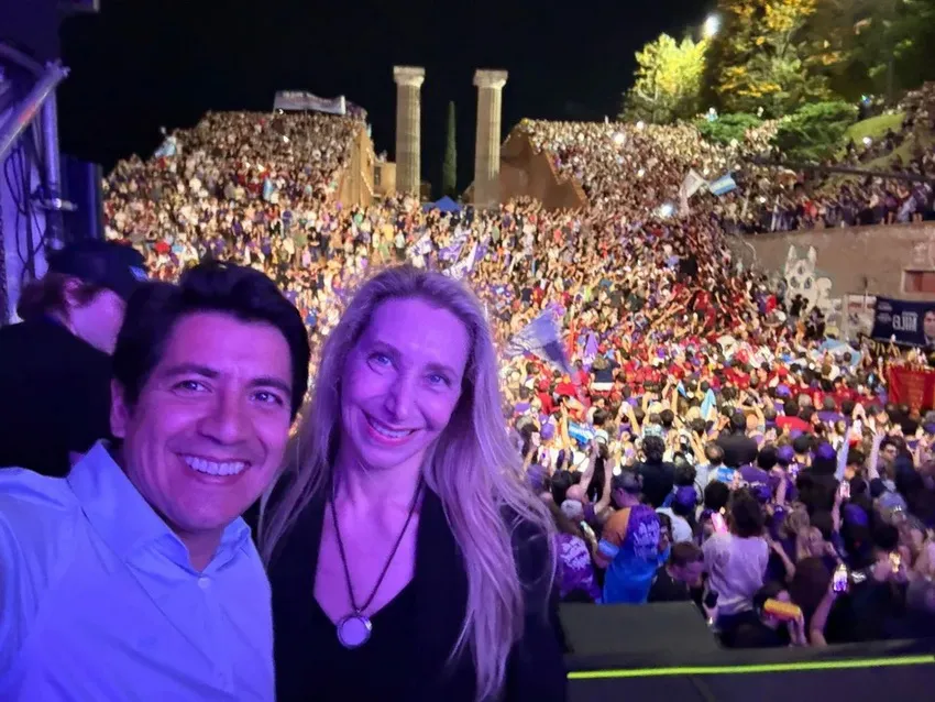 Gonzalo-Roca-Karina-Milei_ NA