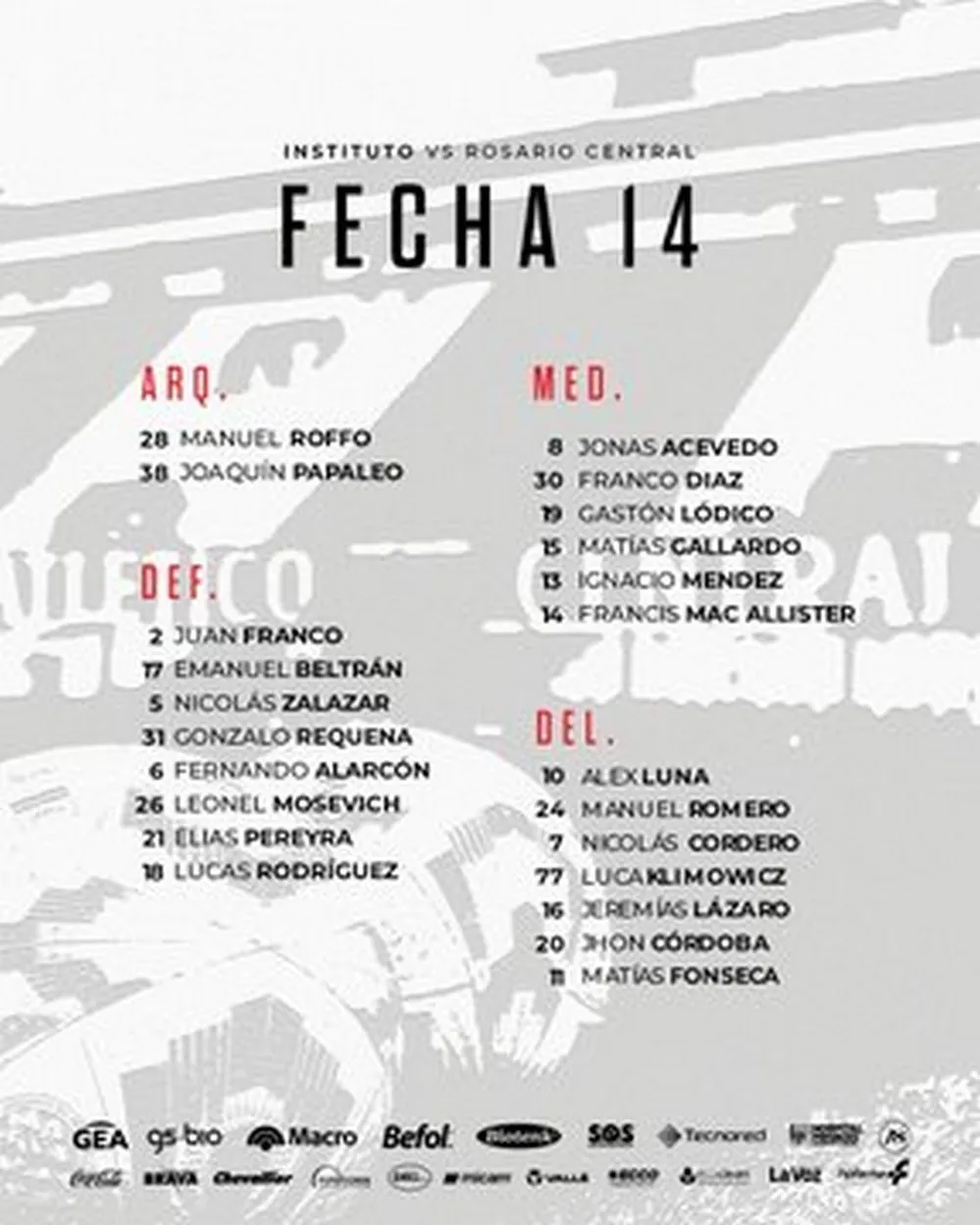 EL OBJETIVO FOTO INSTITUTO CENTRAL CONVOCADOS IACC X