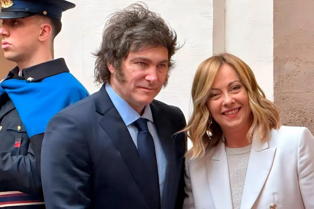 milei - meloni