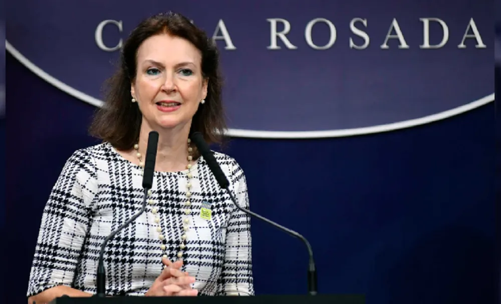 canciller Diana Mondino