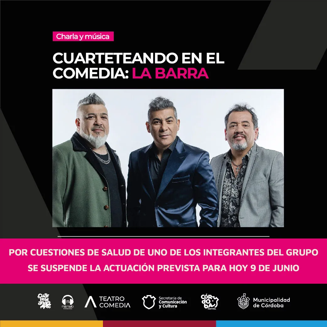 suspensión la barra