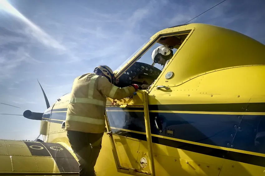incendios-córdoba-avion-hidrante_ cba.gov.ar