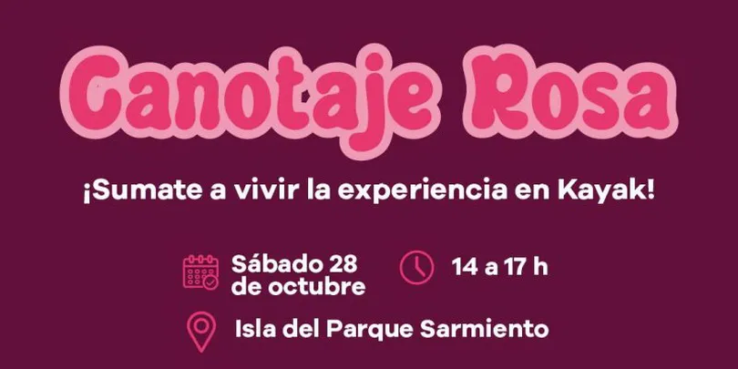 canotaje rosa
