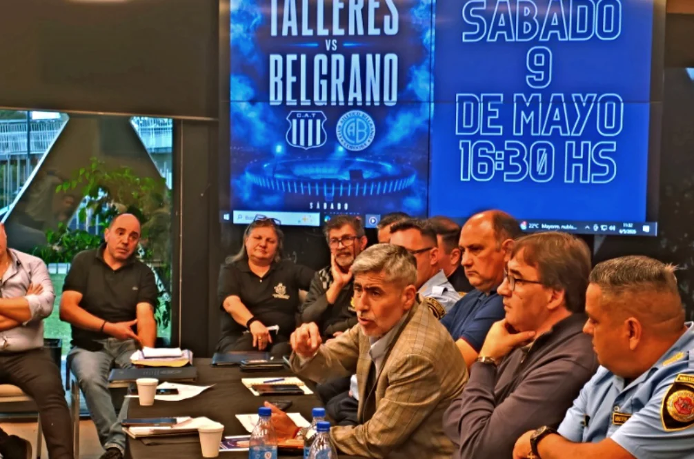 operativo de seguridad para el clásico Talleres-Belgrano
