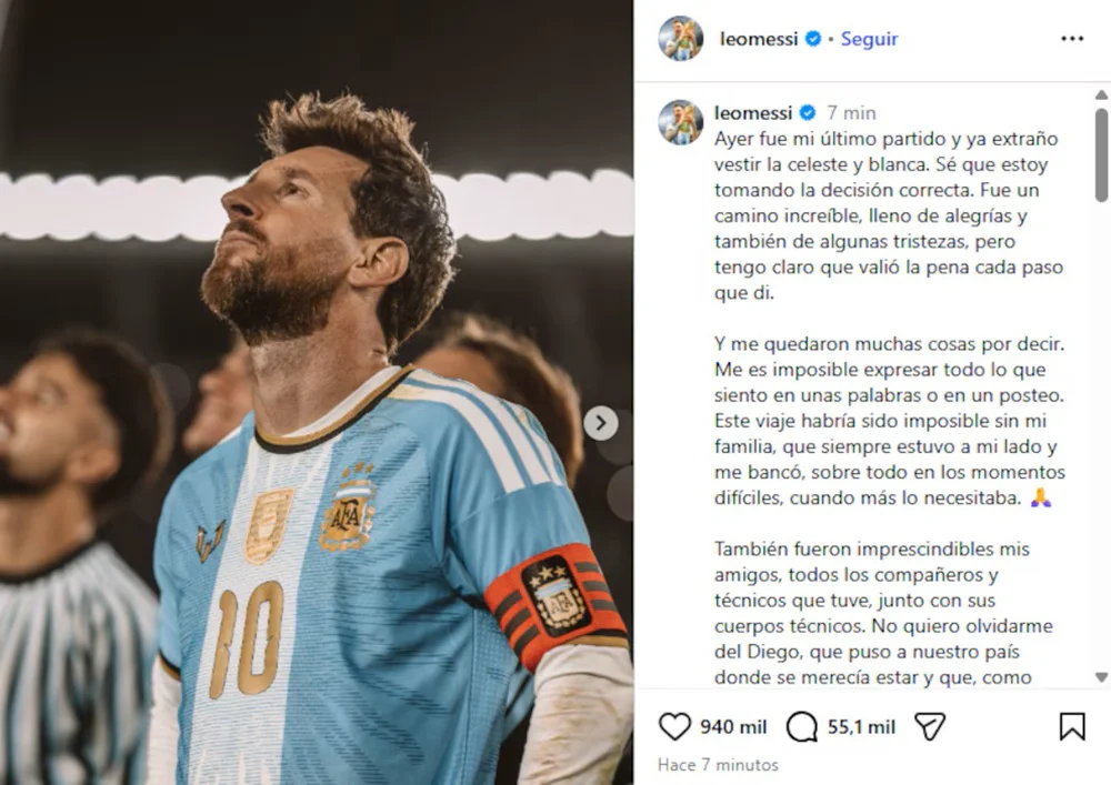 carta messi