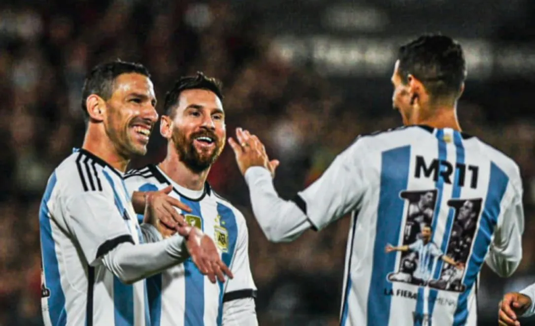 partido de despedida de Maxi