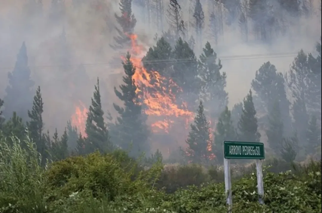 incendio en Epuyén