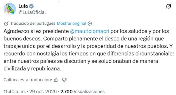 Lula da Silva X