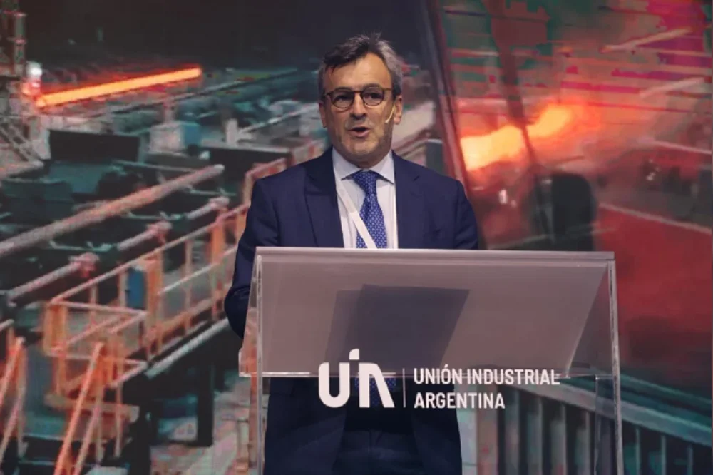 Martín Rappallini, presidente de la UIA