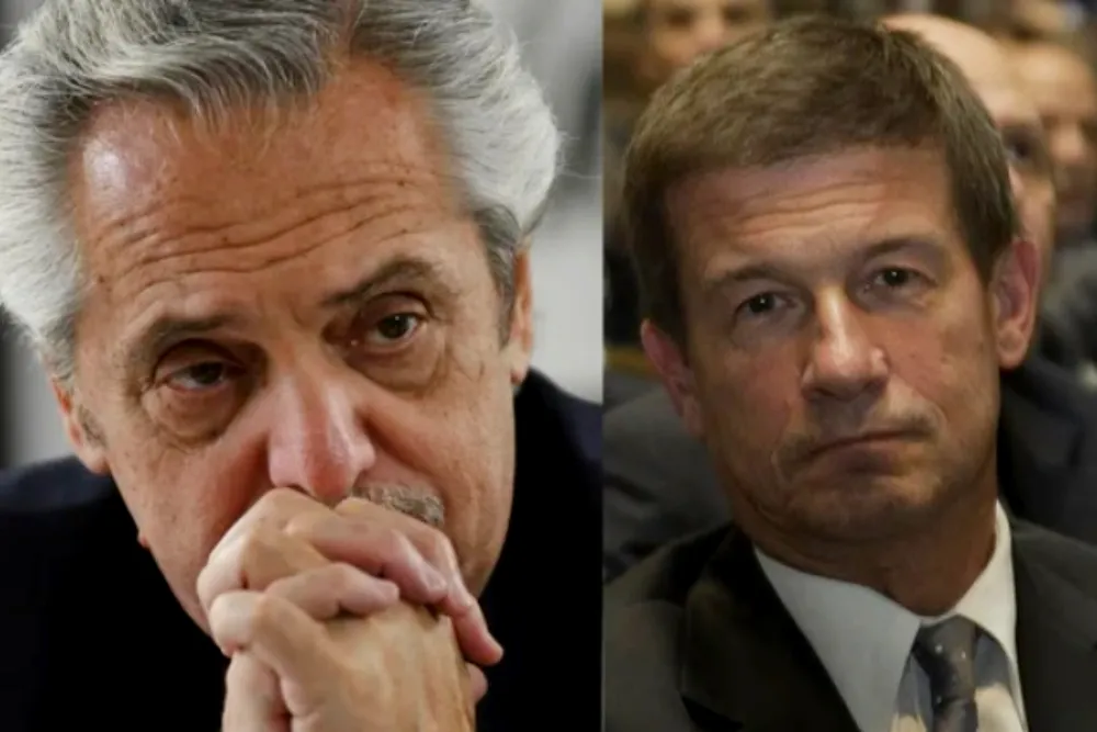 juez Ercolini y Alberto Fernandez