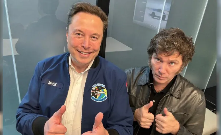 Milei y Musk