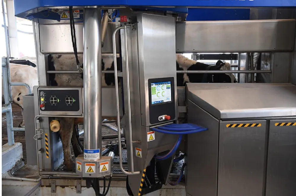 único tambo robotizado con fines educativos de América Latina 3