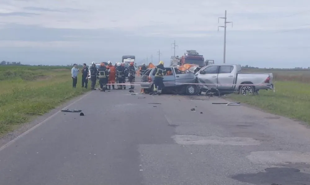EL OBJETIVO FOTO SINIESTRO VIAL RUTA 3 120226