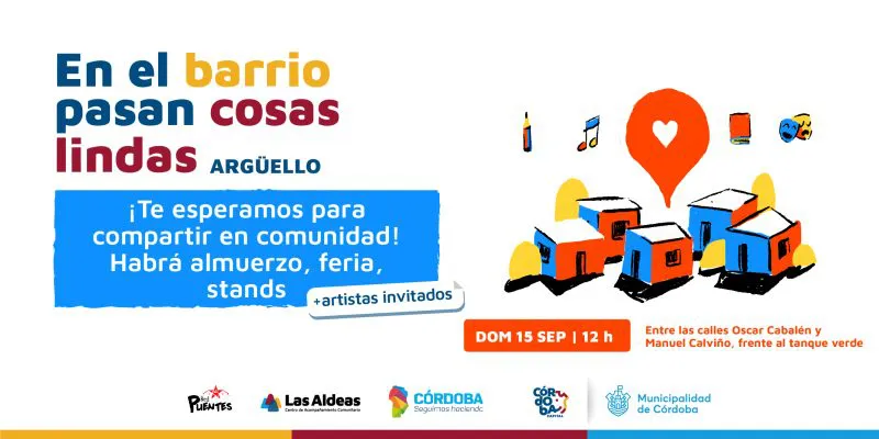En el barrio pasan cosas lindas